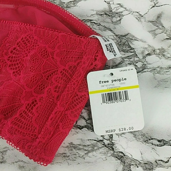 NWT Free People Intimately Melinda Lace Bandeau - Picture 5 of 7